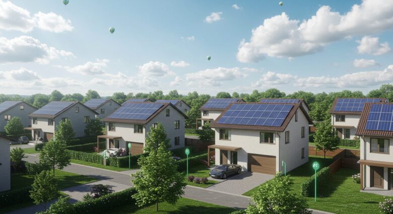 次世代の省エネ住宅群